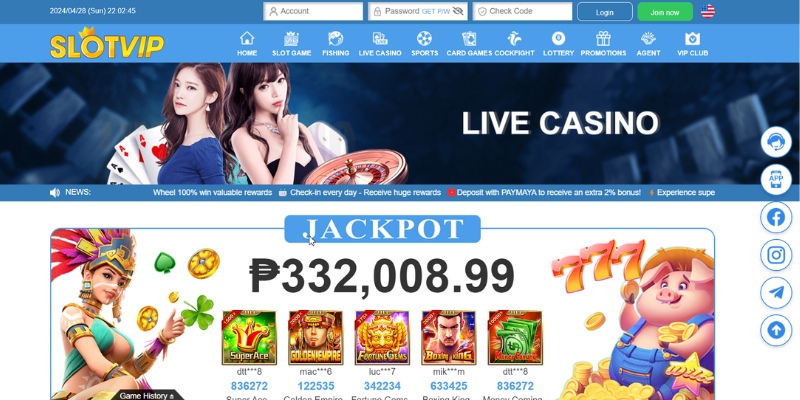 Introducing the Live casino Slotvip betting hall